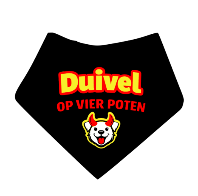 WK Honden Bandana – Duivel op vier poten 🇧🇪
