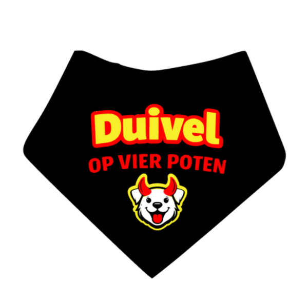 WK Honden Bandana – Duivel op vier poten 🇧🇪
