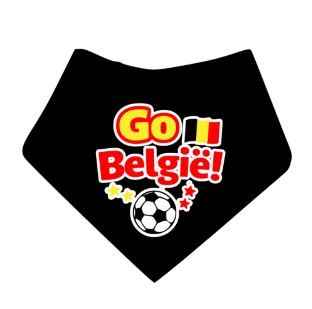 WK Honden Bandana – Go België! 🇧🇪