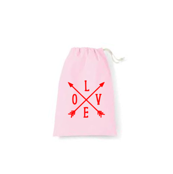 Valentijn cadeau zak XL LOVE