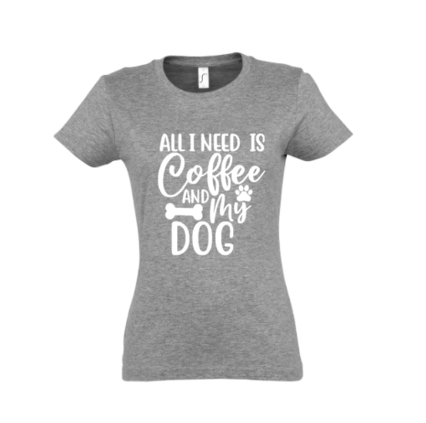 Zomer dames shirt All i need is