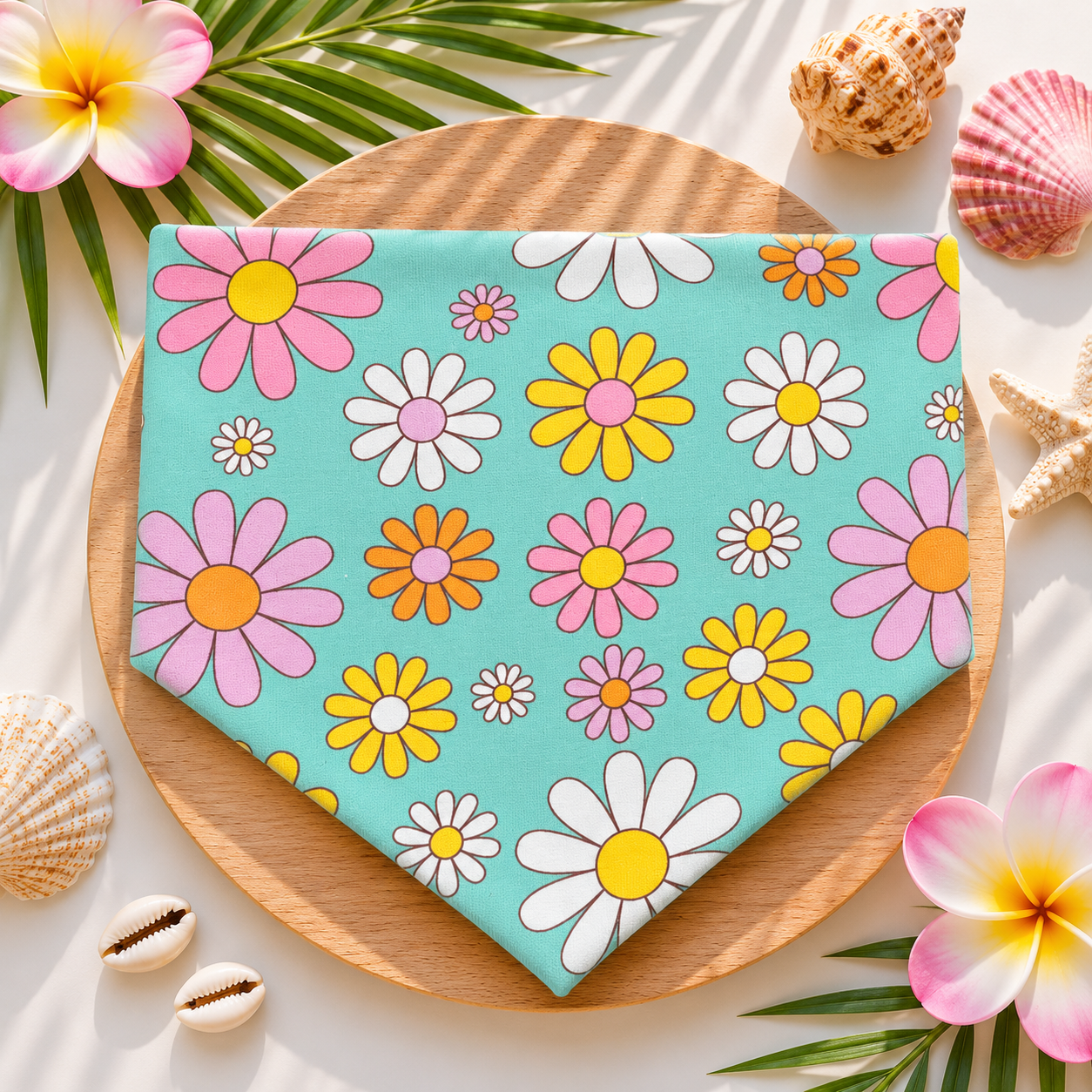 Honden bandana Feelin Groovy mint