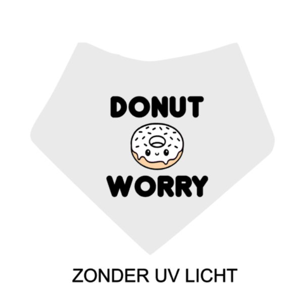 Zomer honden UV bandana Donut Worry