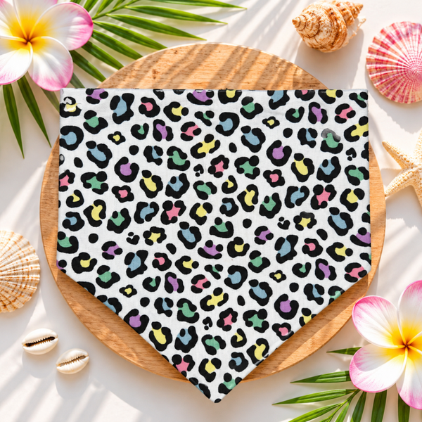 Zomer honden bandana Summer Leopard