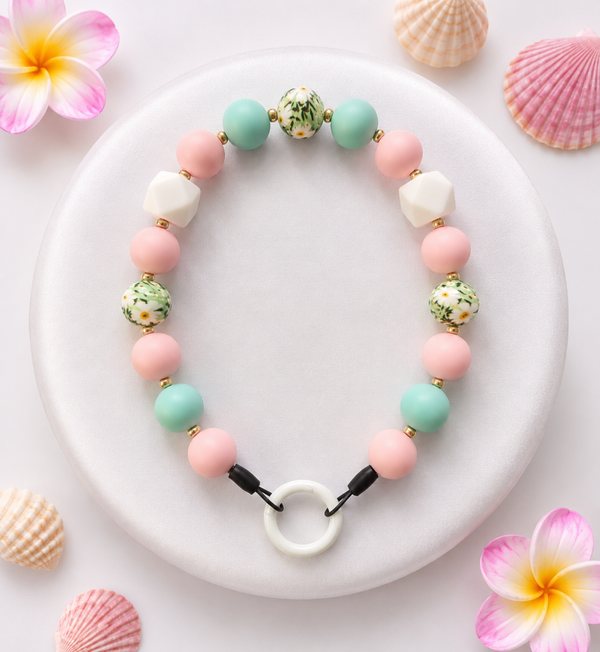 SALE Zomer hondenketting Summer lovin 29cm