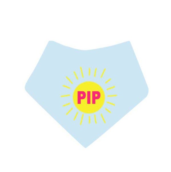 Zomer honden bandana Sunshine met eigen naam