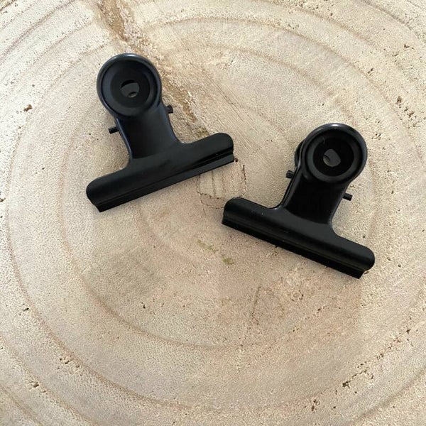 Clip zwart (2st)