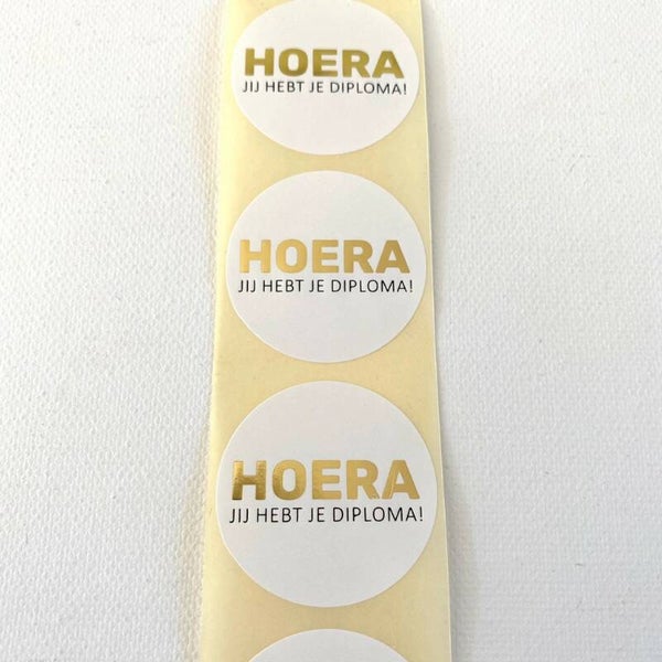 Hoera je hebt je diploma (5st)