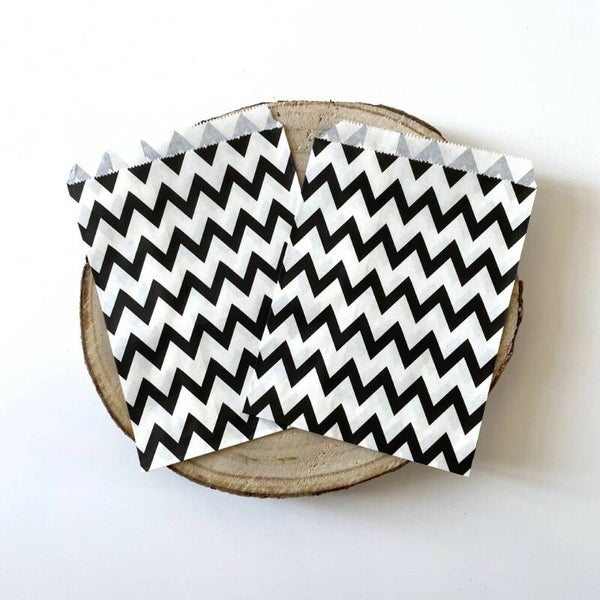 Zakje wave zwart (5st)