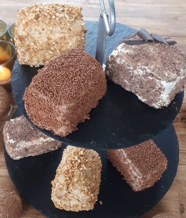 enkel tijdens eindejaarsperiode: mini biscuit