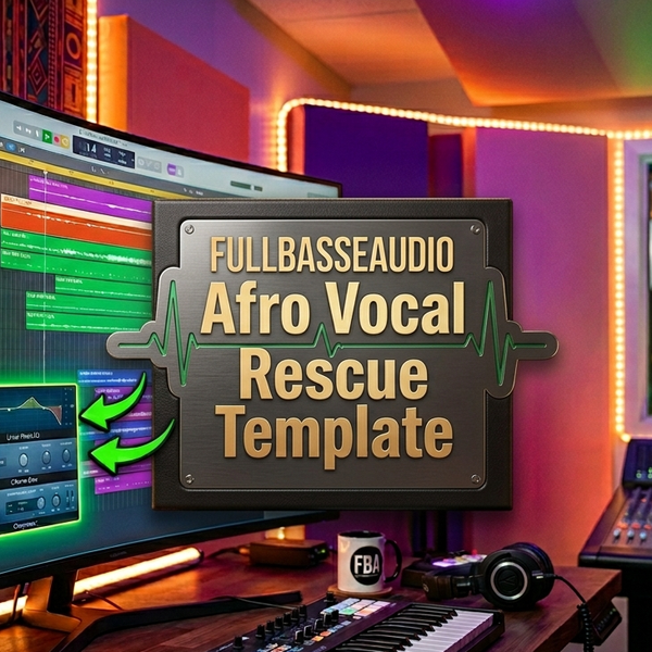 FULLBASSEAUDIO Afro Vocal Rescue Template