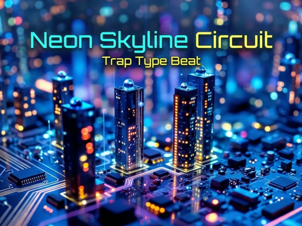 Neon Skyline Circuit/Trap Type Beat