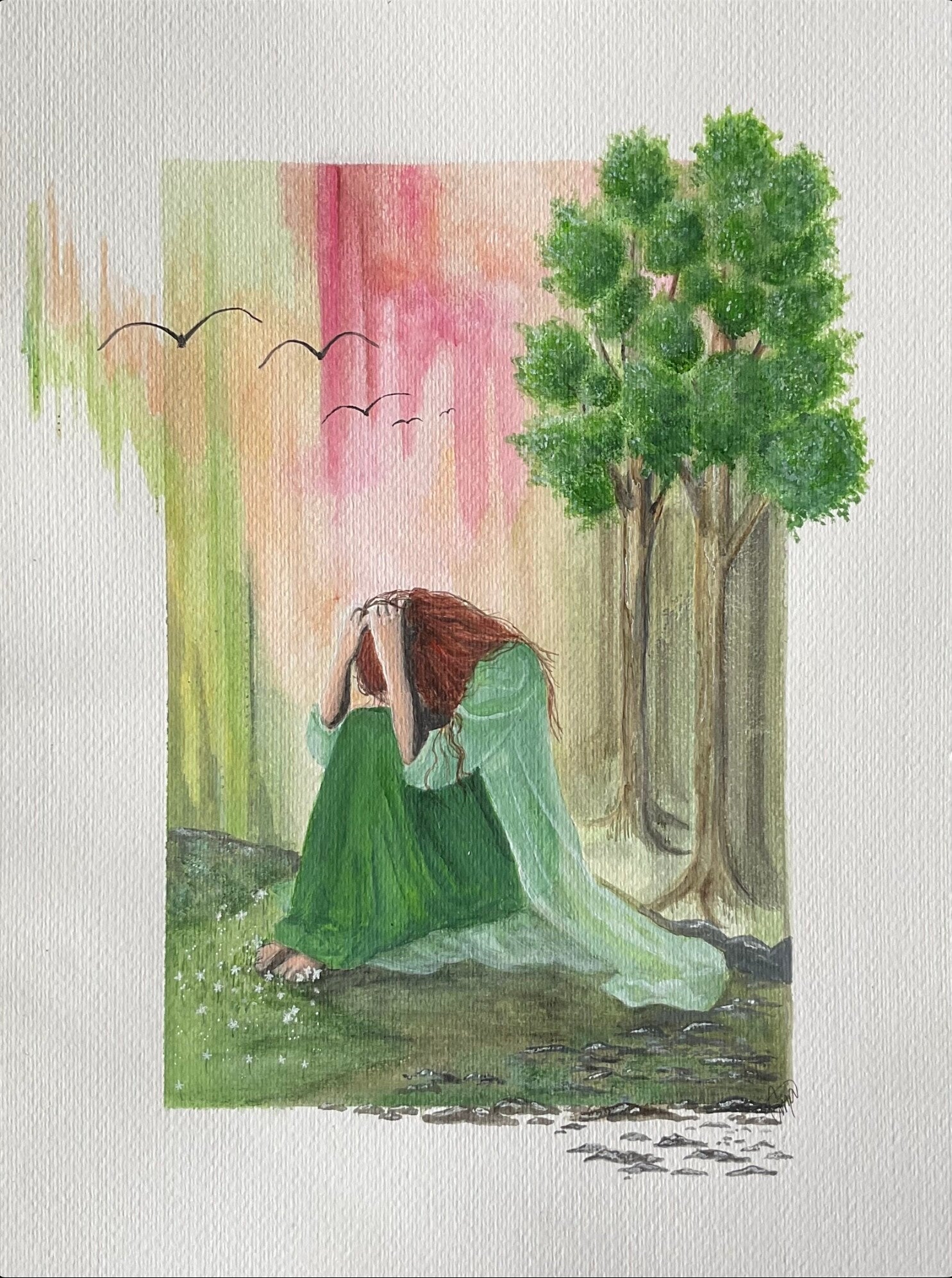 In the forest I find solace