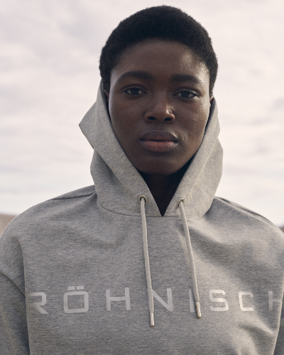 Röhnisch Comfy Sweat Hoodie Grey Melange