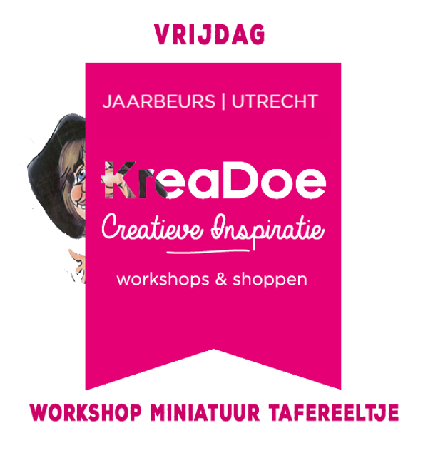 KreaDoe Workshop plekje reserveren voor vrijdag 19 april