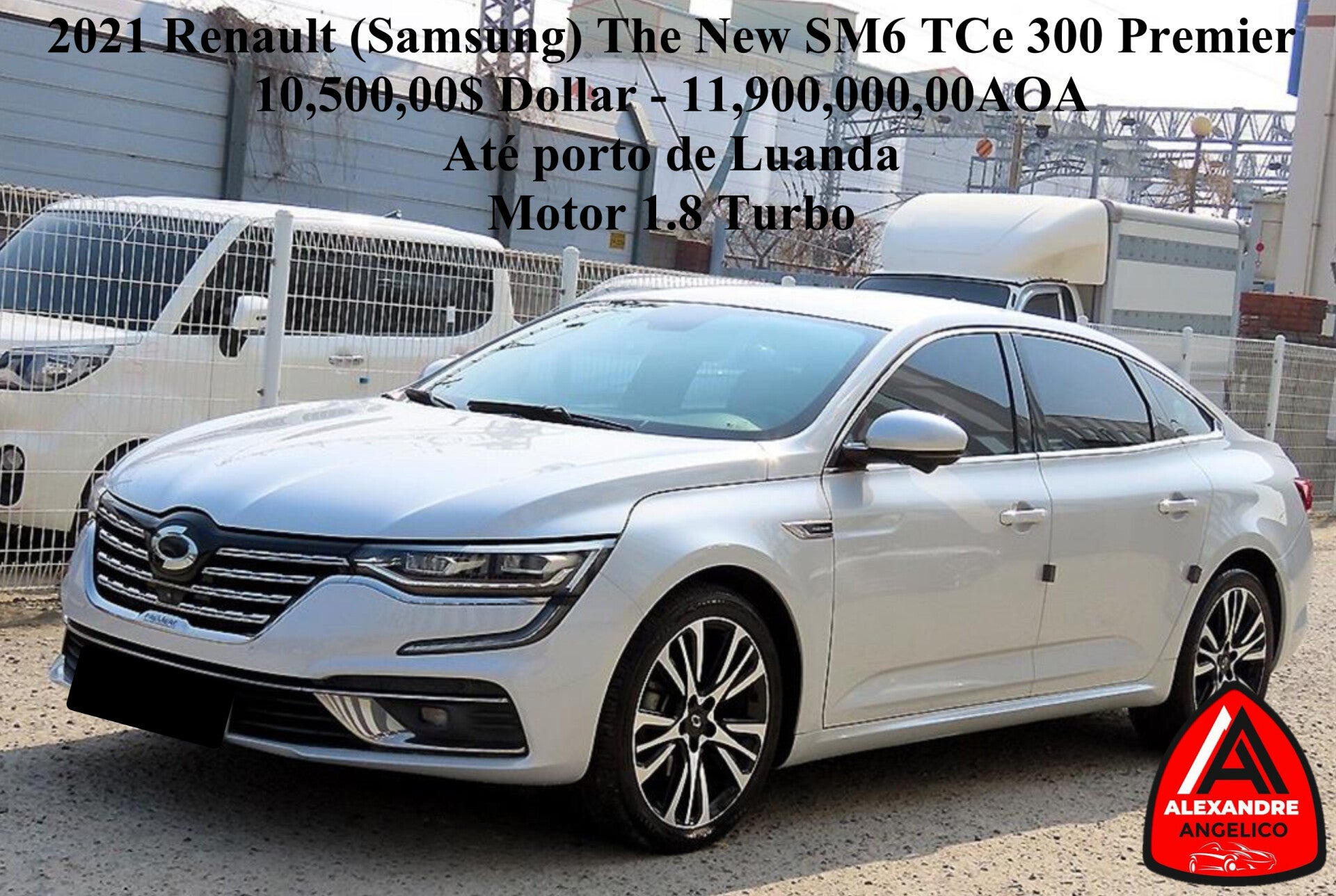 2021 Renault (Samsung) The New SM6 TCe 300 Premier - 1.8 Turbo