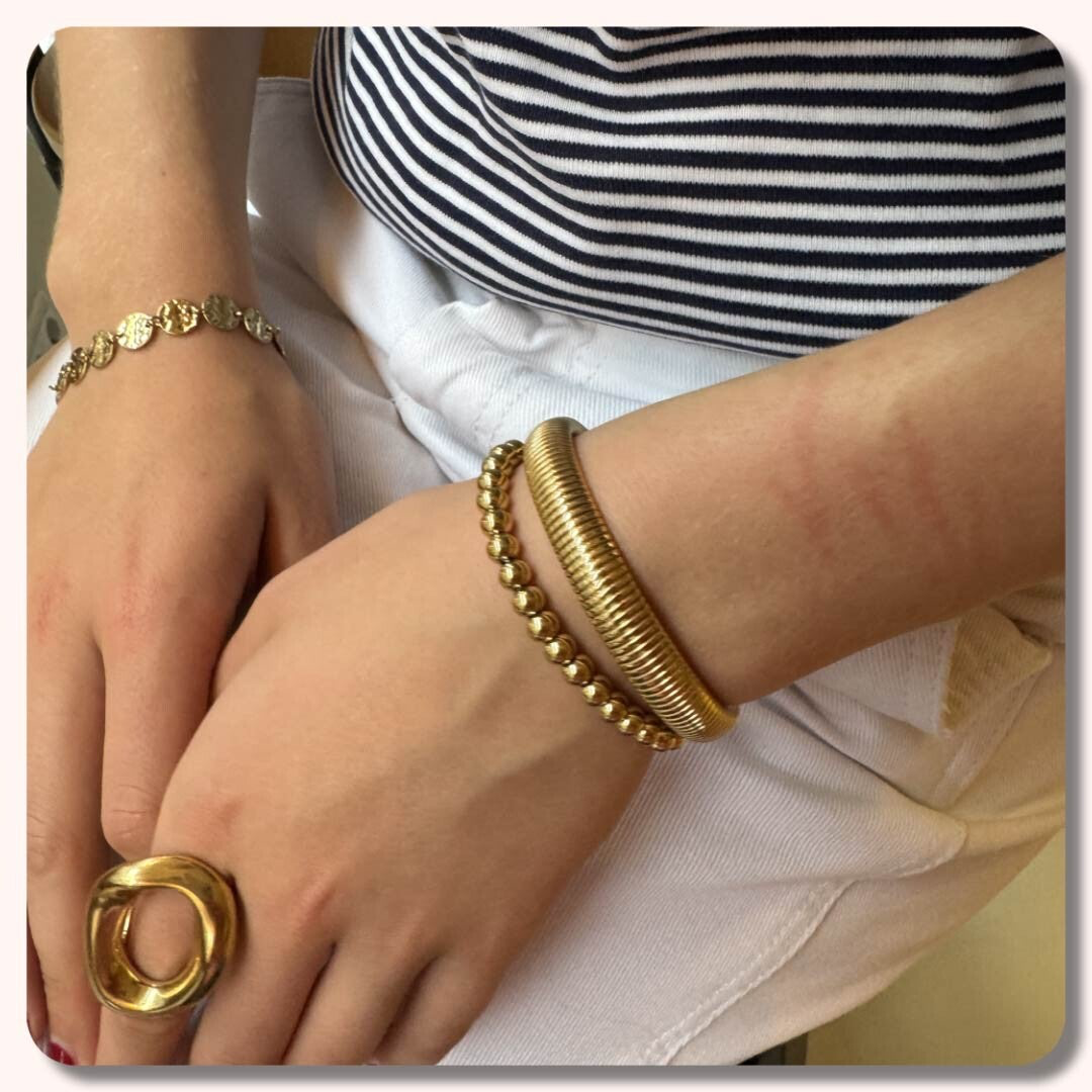 simple beads armband