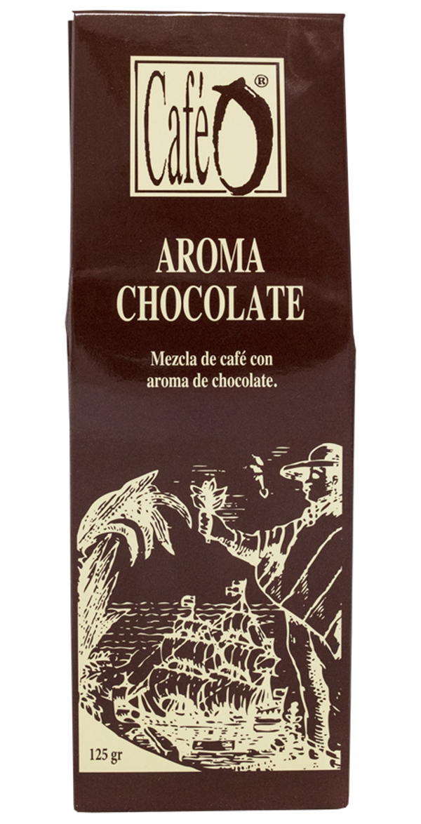 Café premium aromatizado Chocolate 125 grs