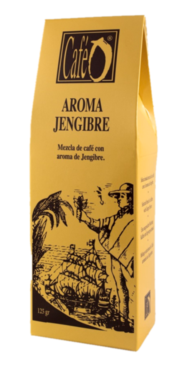 Café premium aromatizado Jengibre 125 grs