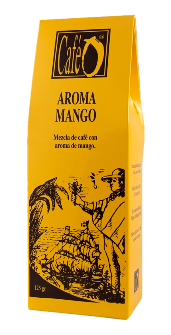 Café premium aromatizado Mango 125 grs