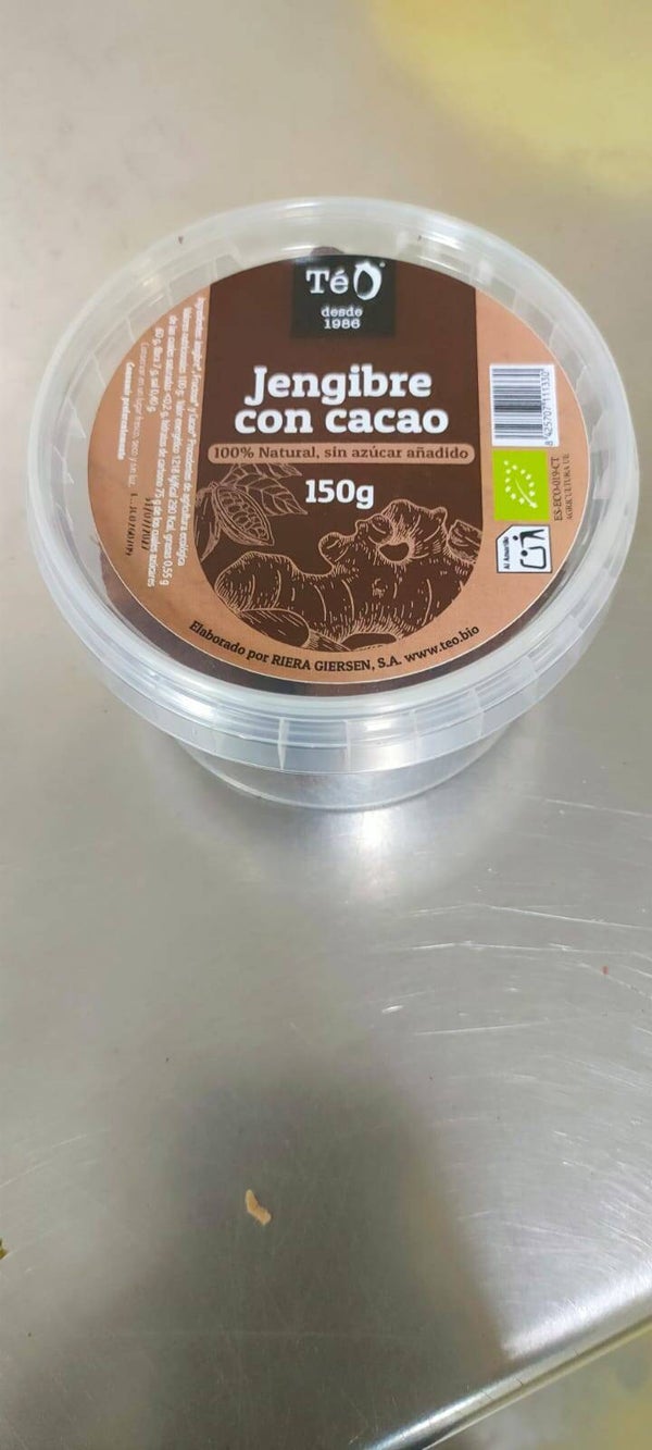 Delicia de Jengibre con cacao