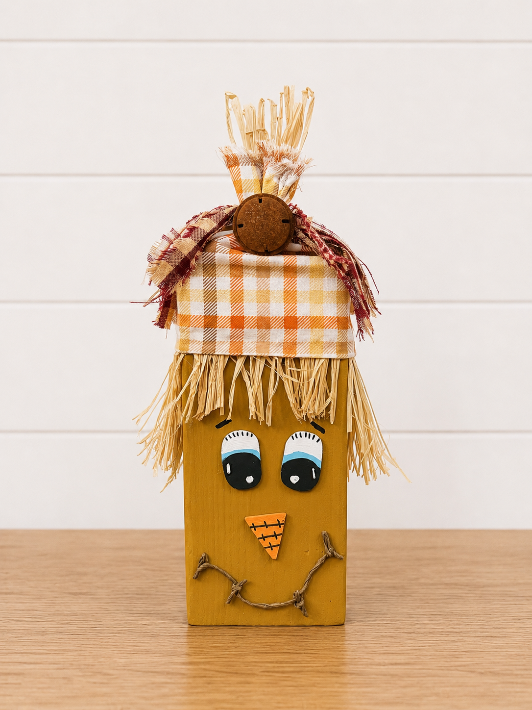 Harvest Scarecrow Shelf Sitter