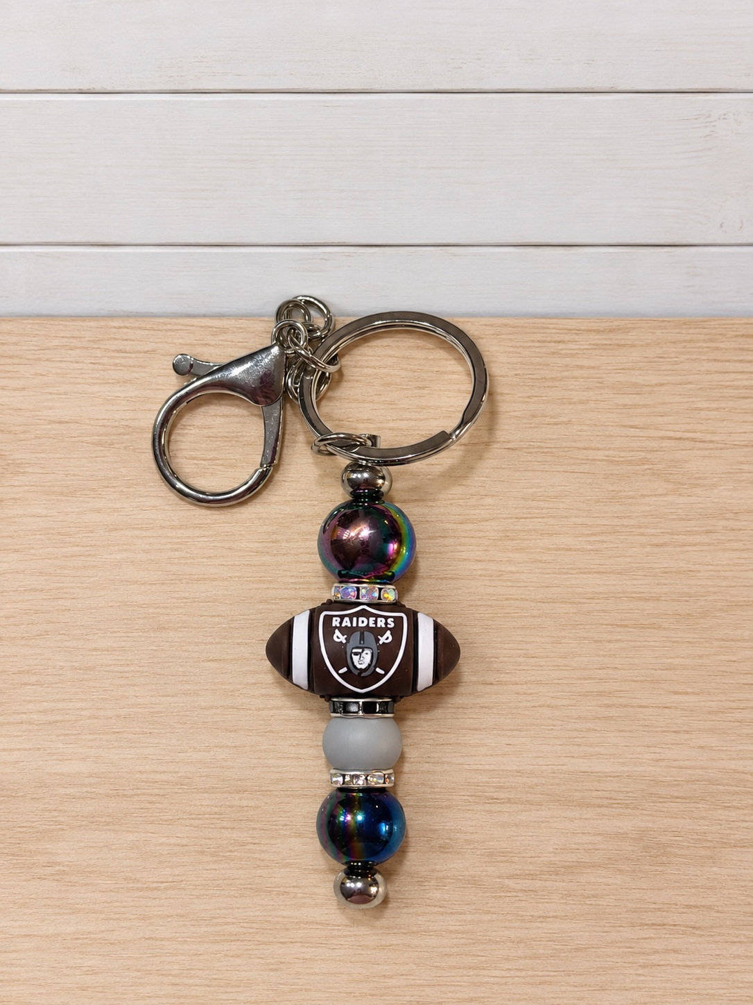 Las Vegas Raiders keychain