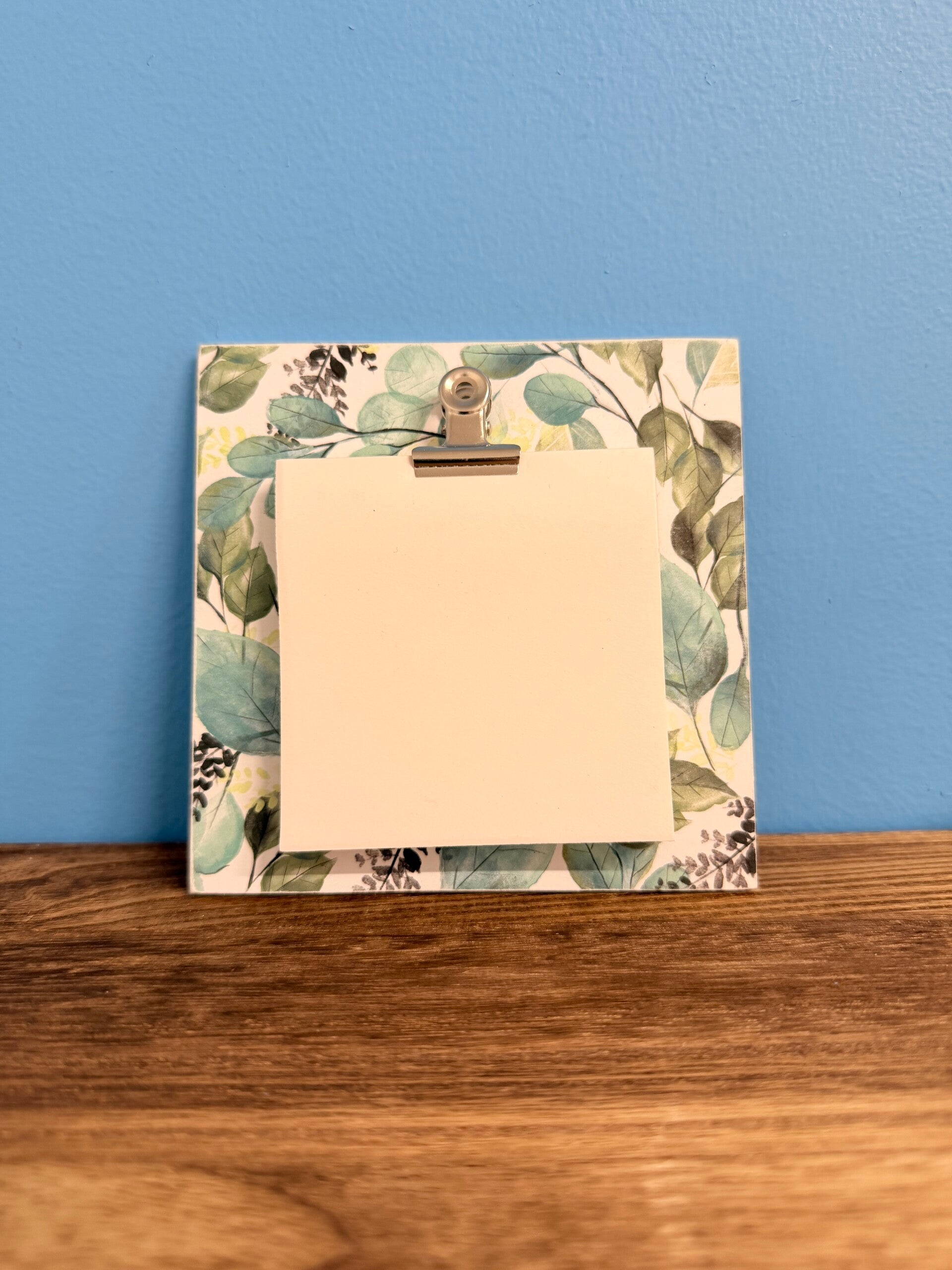 Botanical Sticky Note Holder