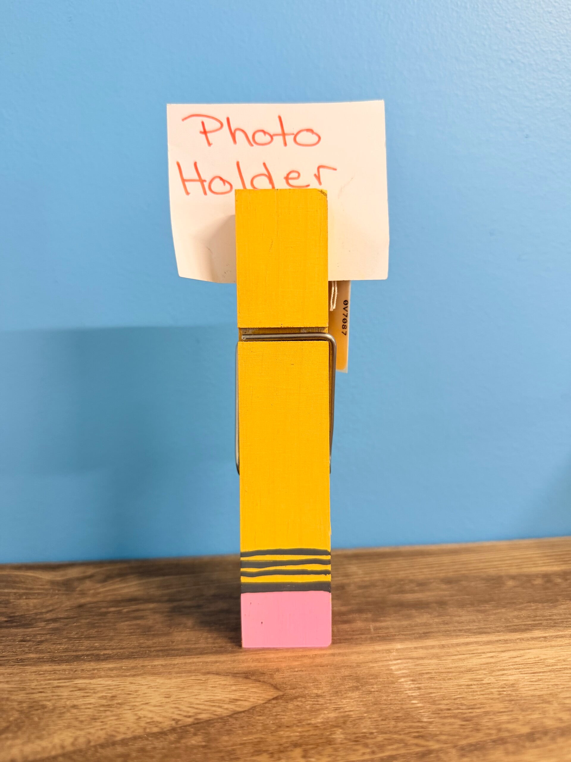 Pencil Photo & Note Holder