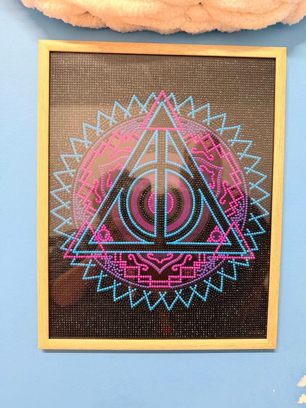 Mystic Triangle Gemmed Frame