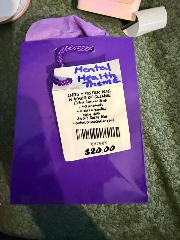 Mystery Bags to honor Glennie