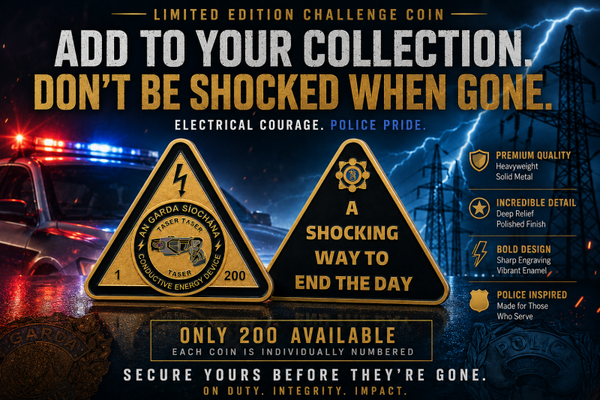 TASER Challenge Coin