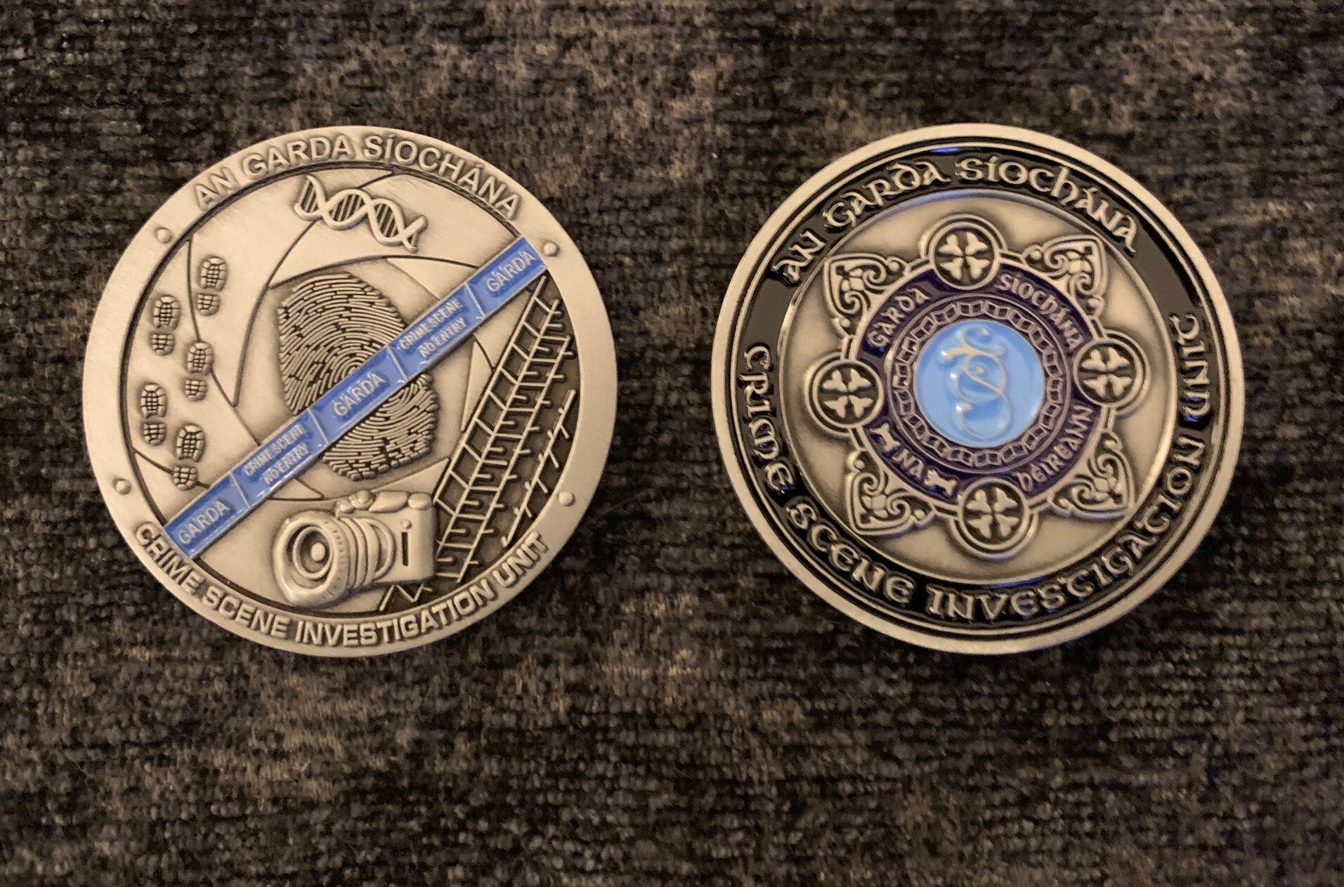 C.S.I Unit Coin - AN GARDA SÍOCHÁNA | IPA Pistol Club