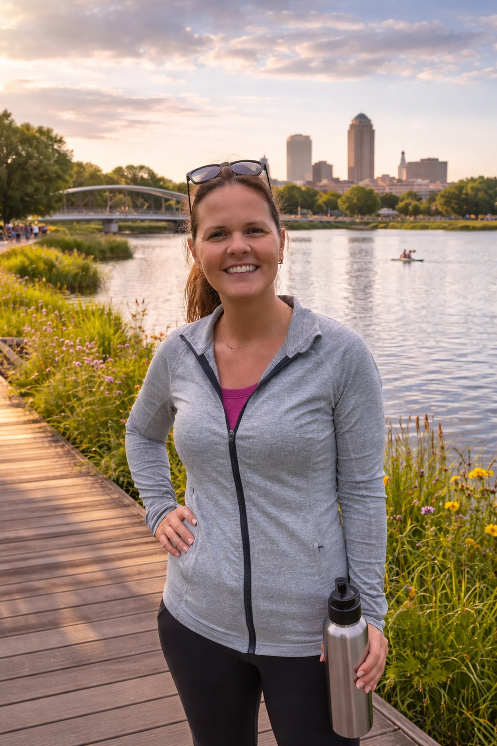 Rebecca Schweitzer of Des Moines, Iowa on why Des Moines Iowa will always feel like home.
