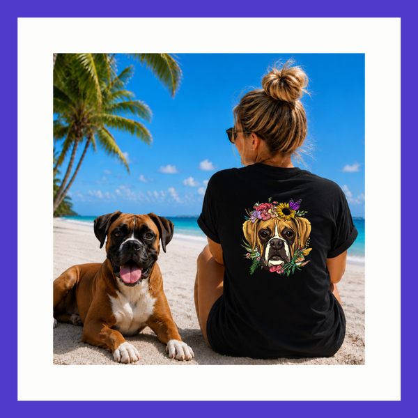 Boxer Tshirt Zwart - 003