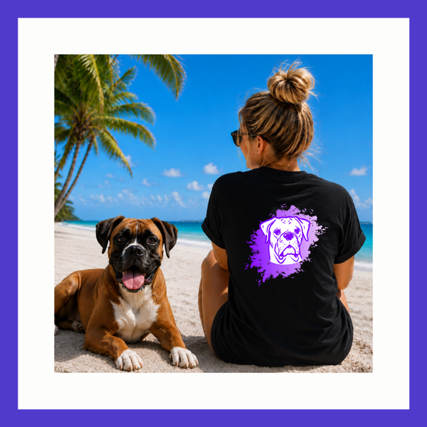 Boxer Tshirt Zwart - 007