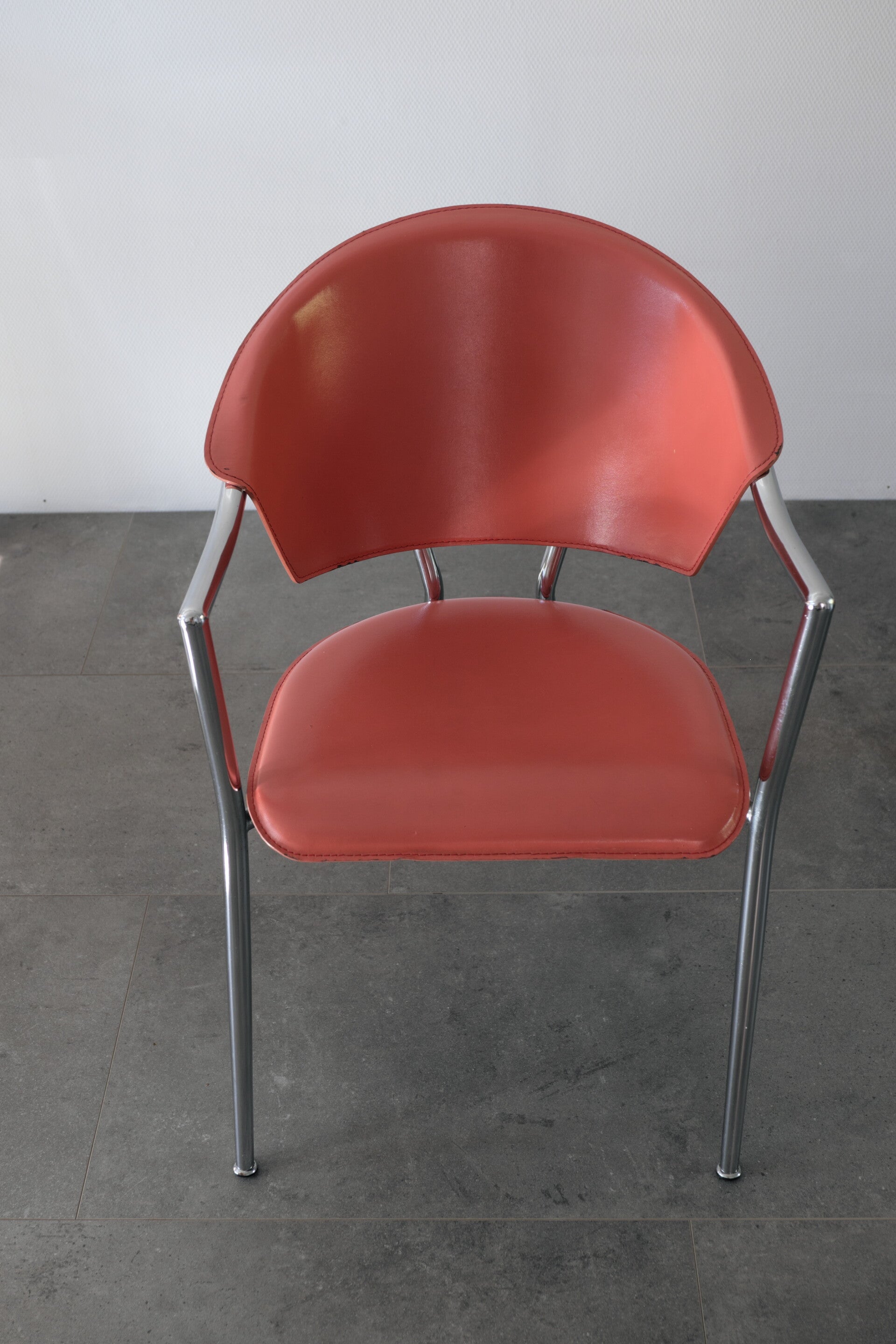 Italy kleurrijke set stoelen jaren 80