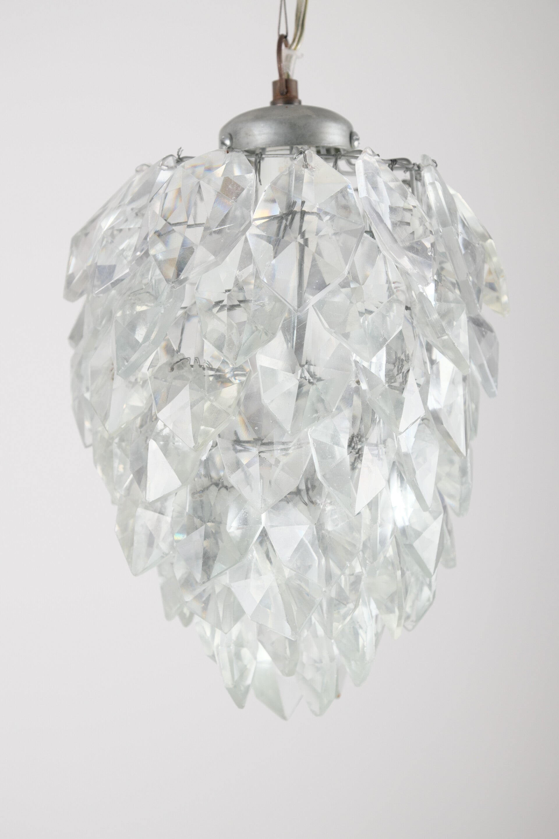 Kristallen Mid Century hanglamp