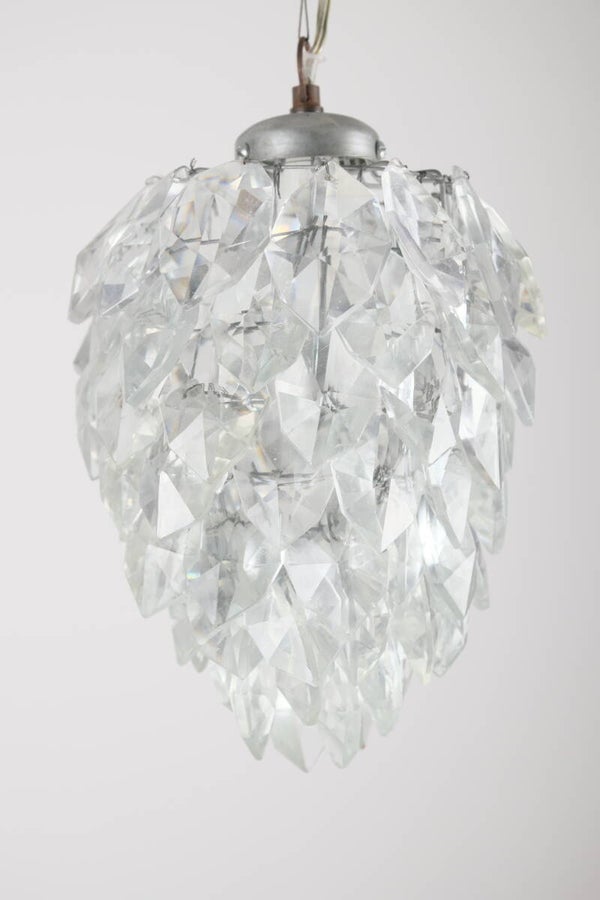 Kristallen Mid Century hanglamp