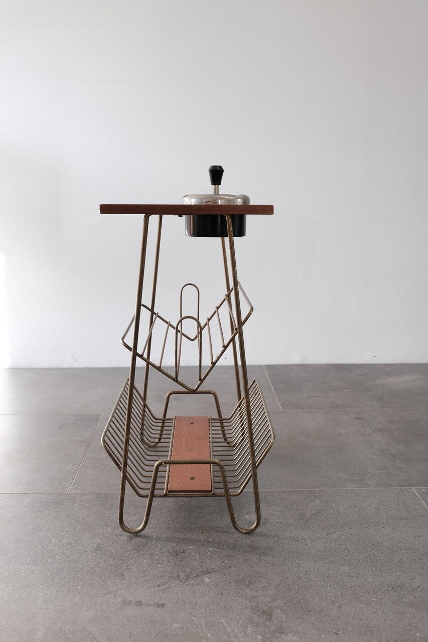 Lectuurtafel met asbak jaren 60