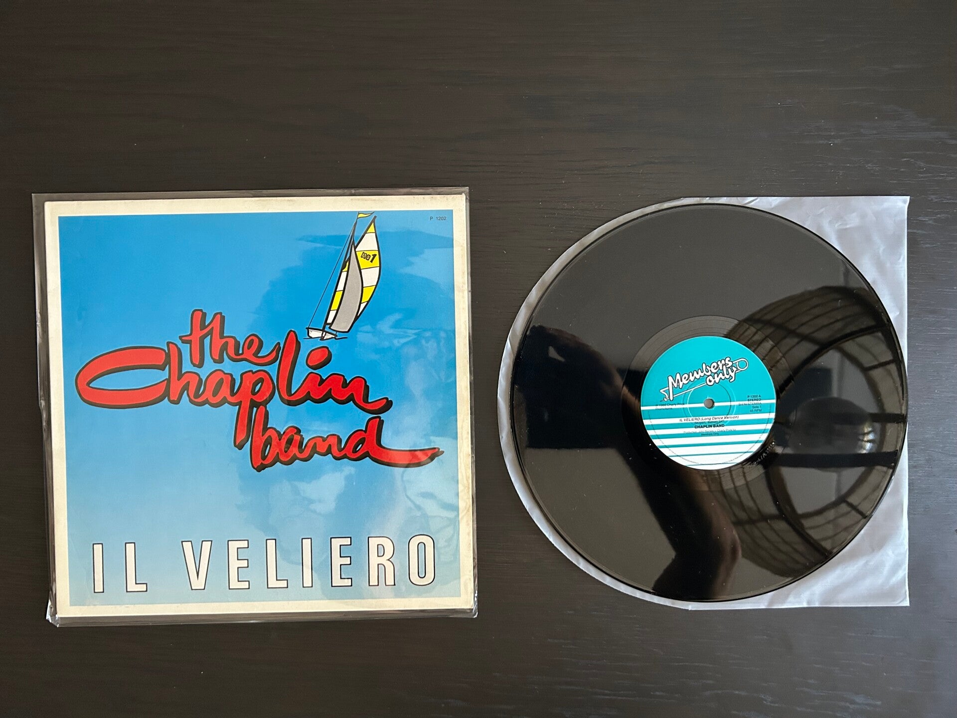 The Chaplin Band - IL VELLERO  ( Vinyl 12 inch maxi )