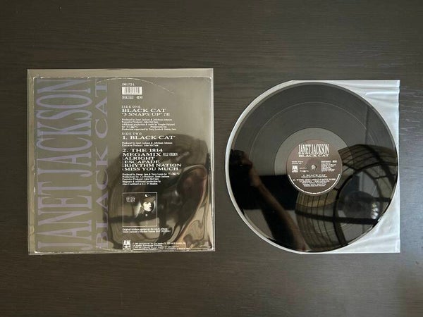 Janet Jackson -  The 1814 Megamix  Alan Coulthard DMC & Black Cat ( Vinyl 12 inch Maxi )