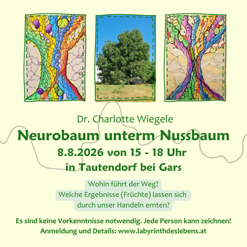 Neurobaum unterm Nussbaum