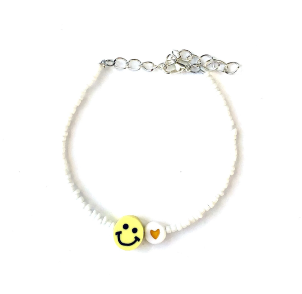 Happy bracelet yellow silver