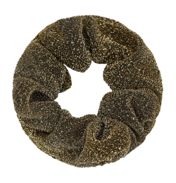 Scrunchie mini glitter gold