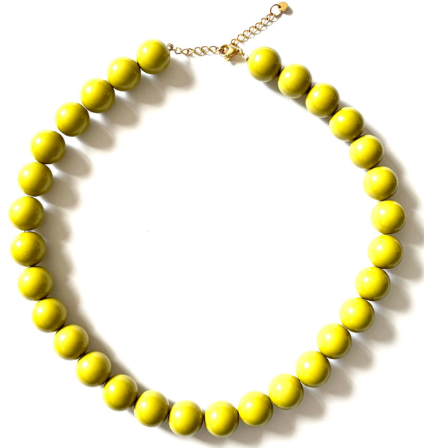 Bold Beads ketting Groen