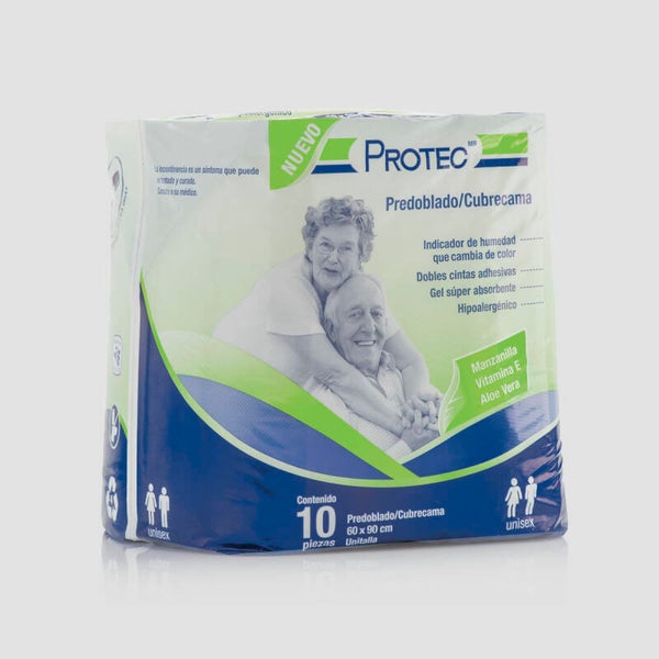 Pañal adulto Protec predoblado cubrecama