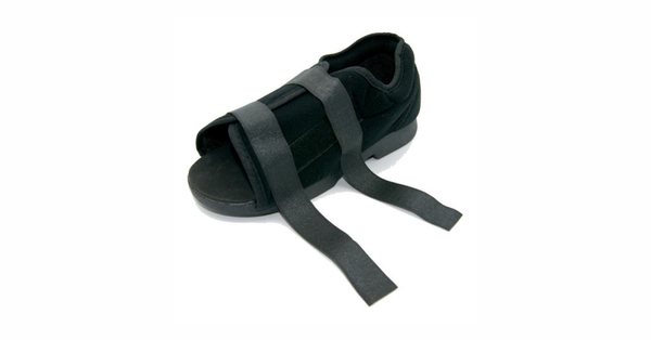 Zapato post operatorio para mujer