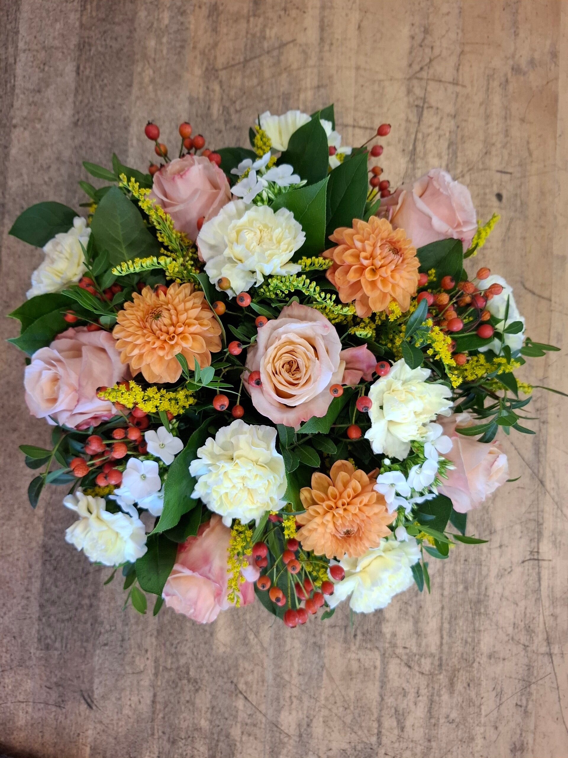 Biedermeier bloemstuk