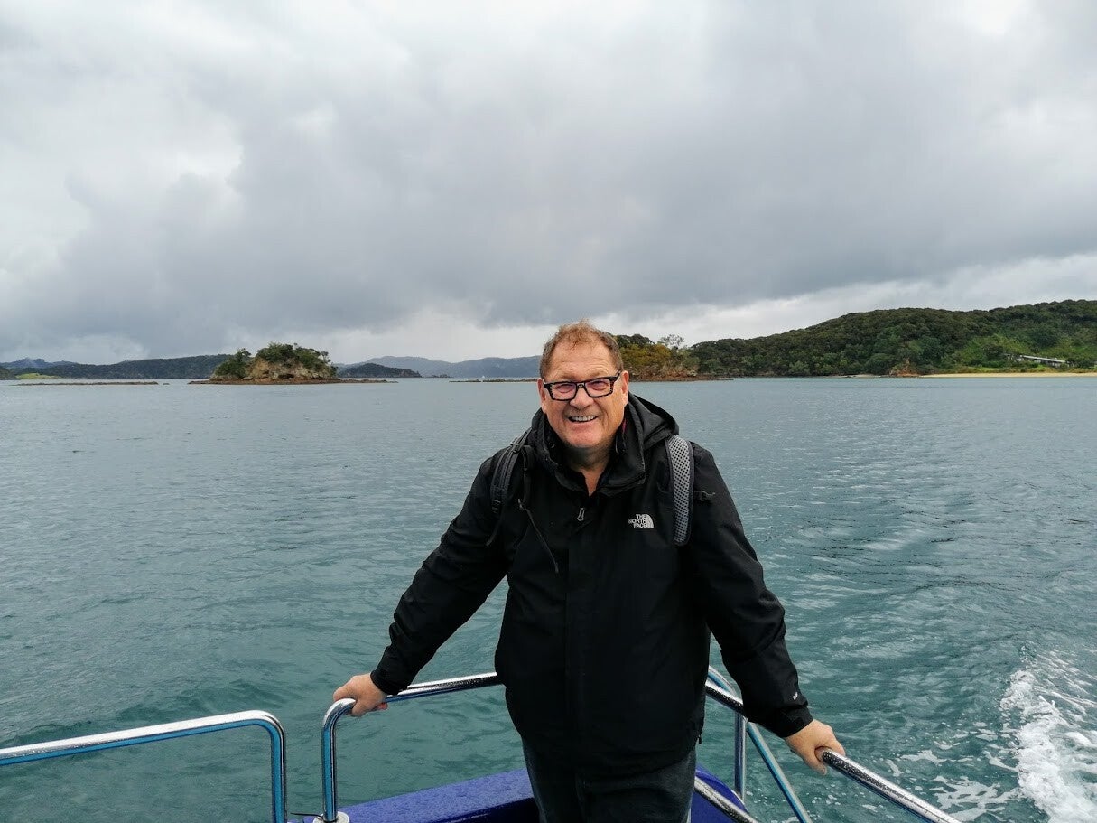 Othmar auf dem Schiff